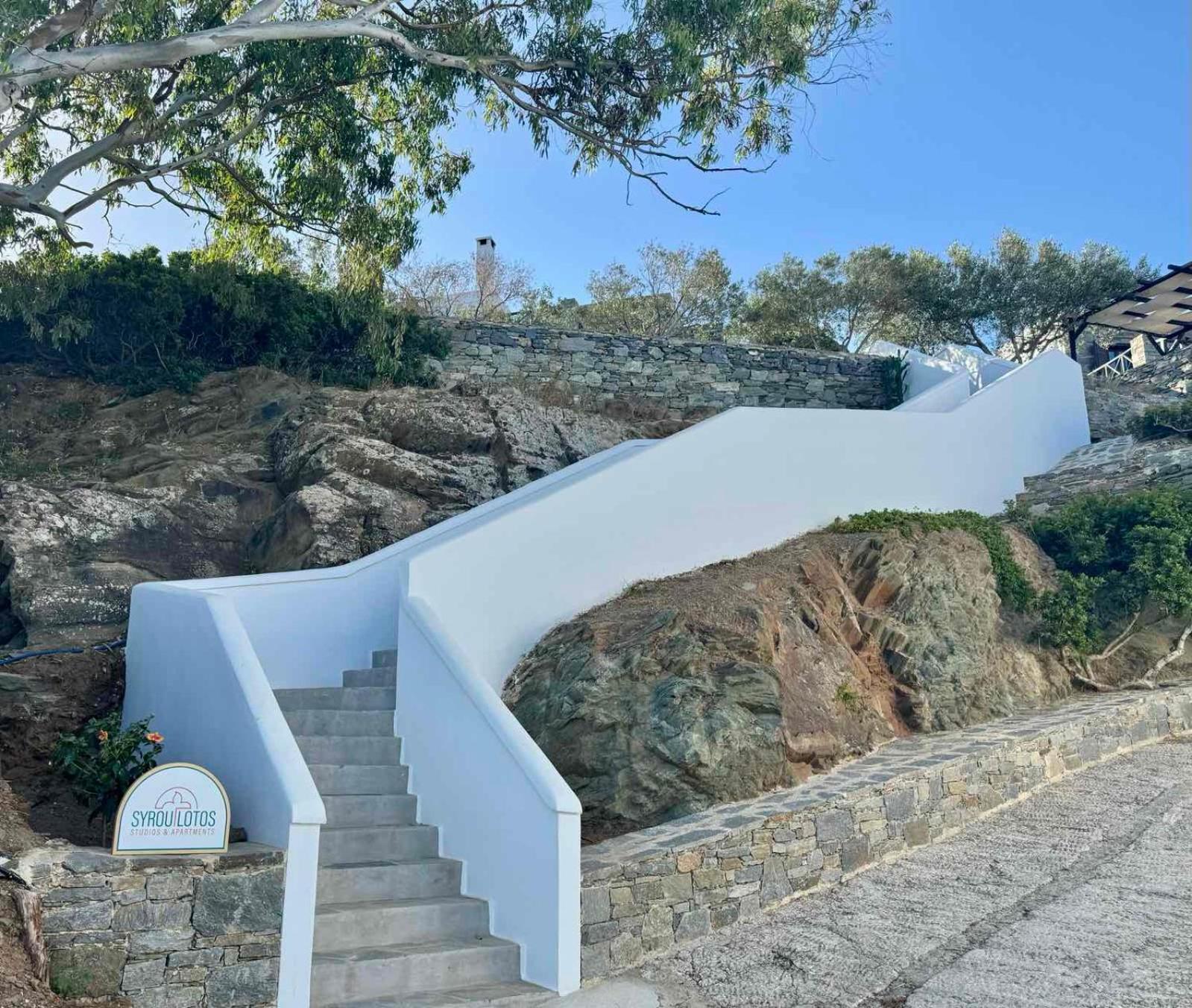 Syrou Lotos Studios & Apartments (Adults Only) Kini Dış mekan fotoğraf